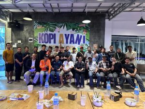 Diskusi Udang Berbobot Berbalut ‘Ngopi Bareng’