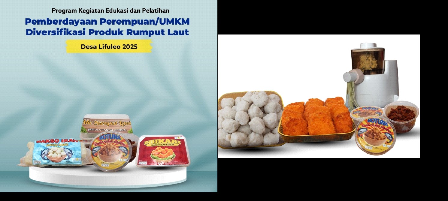 Hasil Pelatihan Produk Olahan Perikanan Desa Lifuleo (Humas PKP Kupang)