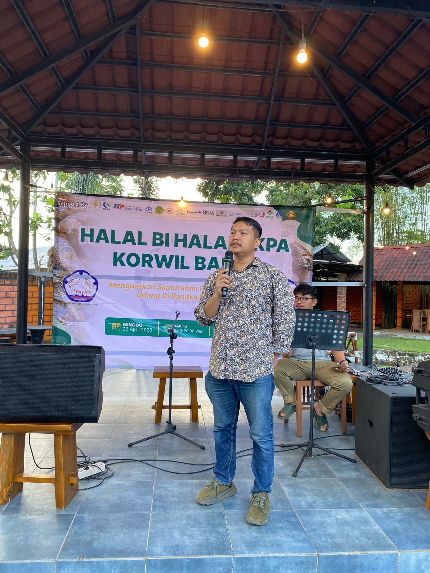 Ketua panitia Maulana Akbar dok dini